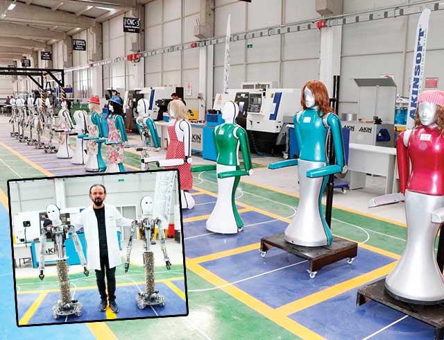 Milli robot seri retimde