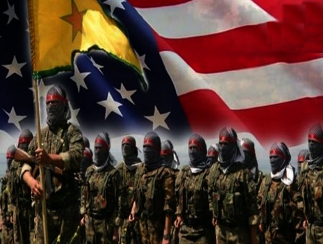 ABD, YPG'li terristlere maa demeye balad
