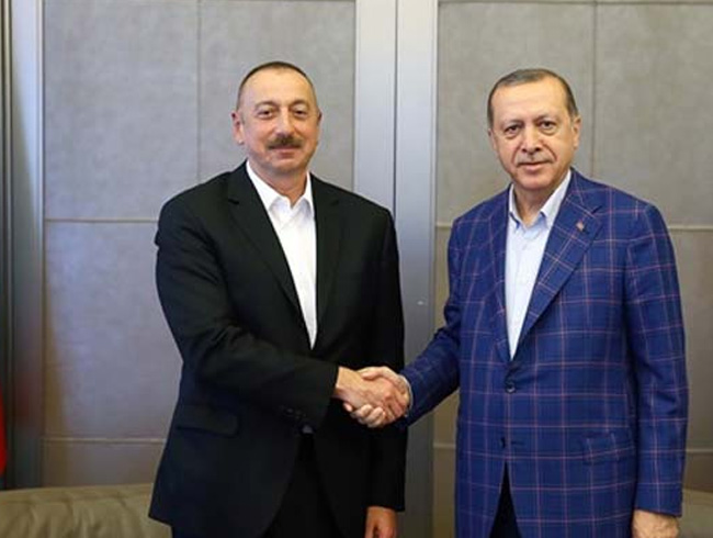 Cumhurbakan Erdoan'dan Azerbaycan'a kutlama mesaj