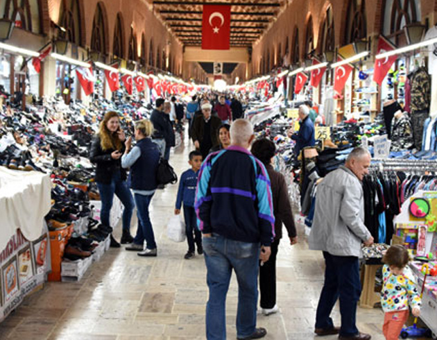 Komu lkelerden Edirne'ye alveri turu