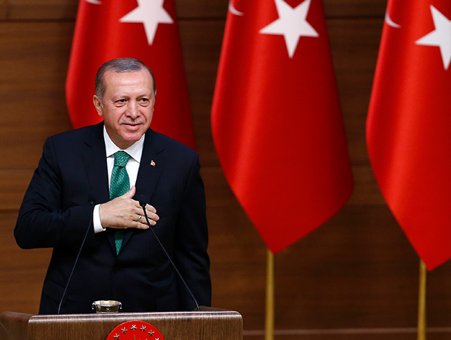 Cumhurbakan Erdoan: Bu yola hizmet sevdasyla ktk