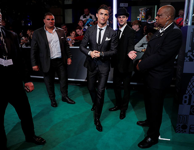Cristiano Ronaldo, FIFA The Best dlne layk grld
