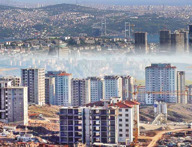 Yerli de yabanc da konutlar kapt