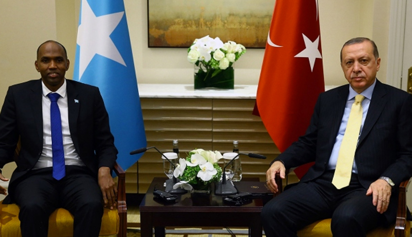 Somali Babakan Hayri Ankara'da