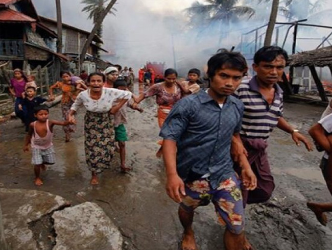 Myanmar ordusu Arakan eyaletinin baz blgelerinden ekiliyor 