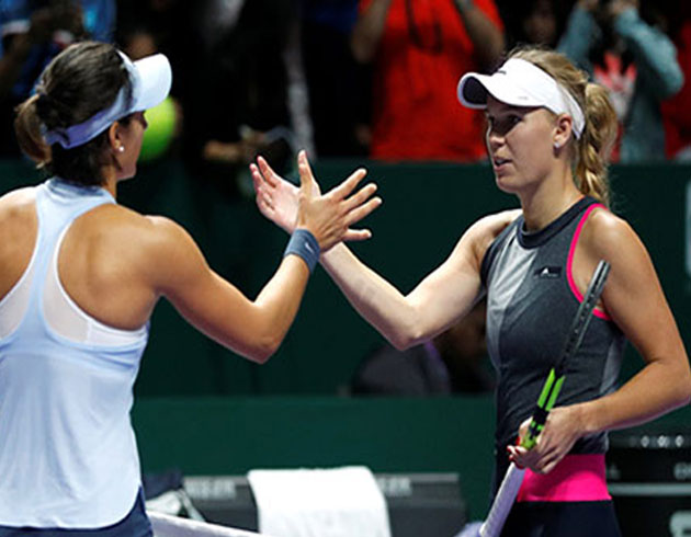 Wozniacki ve Garcia yar finalde
