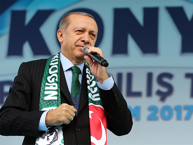 Cumhurbakan Erdoan: Trk milletinin, gcnn farkna varmas karsnda adeta birileri kudurmu durumda