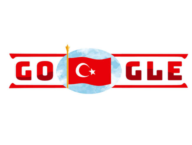 Google'dan Cumhuriyet Bayram kutlamas