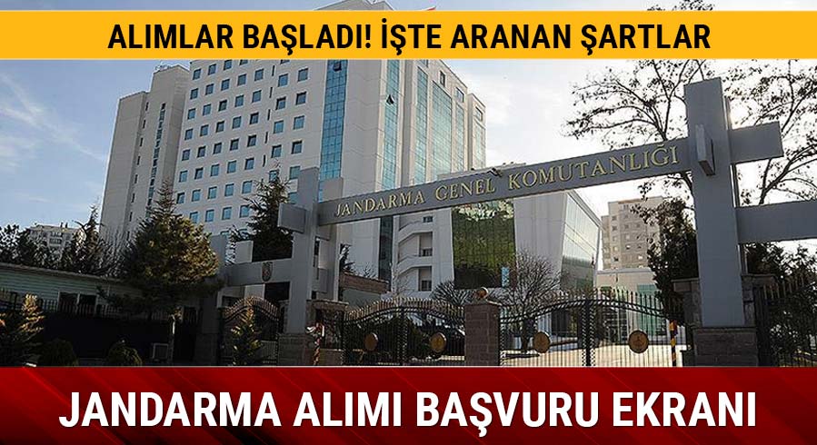 Jandarma al�m� ba�vurular� ba�lad�