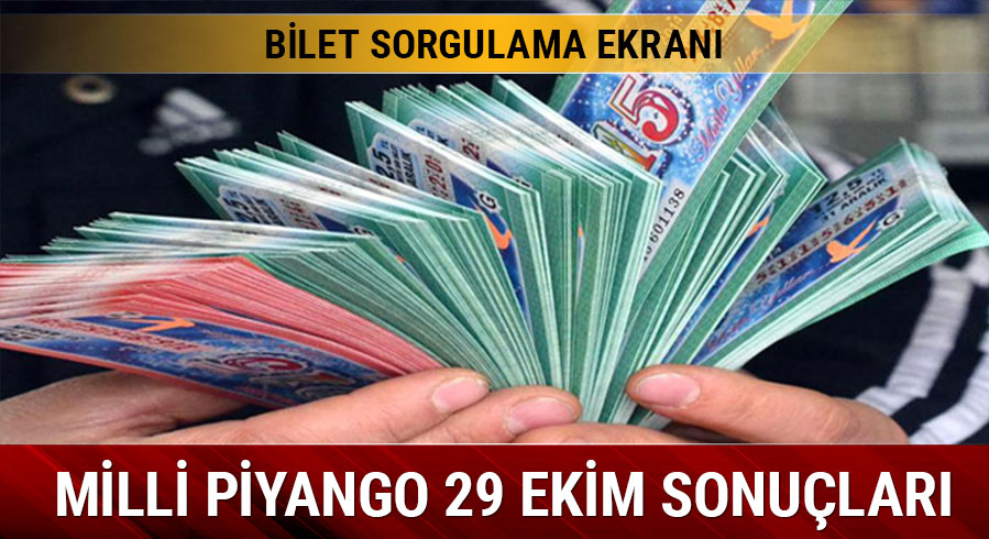  Milli Piyango �ekili� sonucu s�ral� tam liste