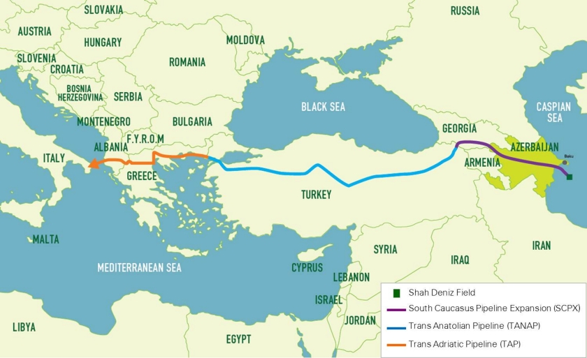 TANAP'n ilk etabnda sona yaklald