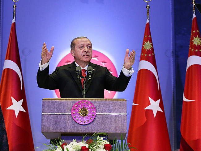 Cumhurbakan Erdoan, Azerbaycana geldi