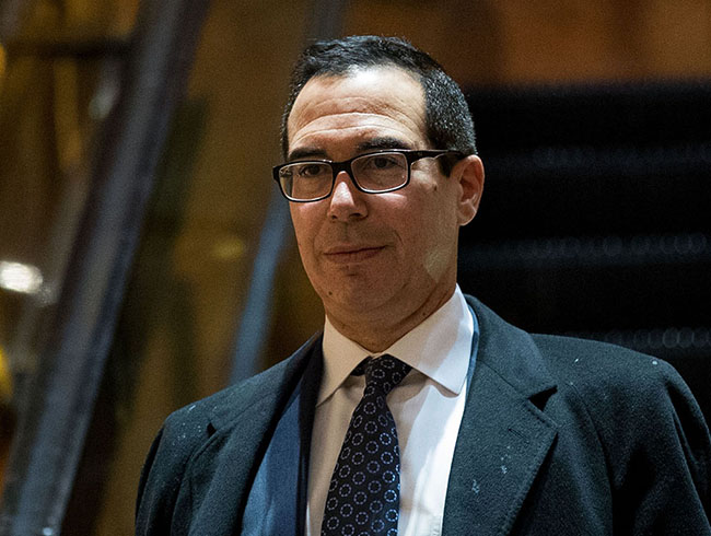 ABD Hazine Bakan Mnuchin Katar'da