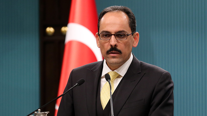 Cumhurbakanl Szcs brahim Kaln, CHP svcs Tezcan'a tepki gsterdi: Ana muhalefet adna utan vesikasdr
