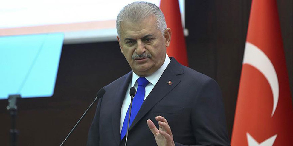 Ba�bakan Y�ld�r�m'dan batan gemiyle ile ilgili fla� a��klama