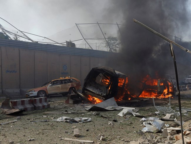 Afganistan'da patlama: 8 l