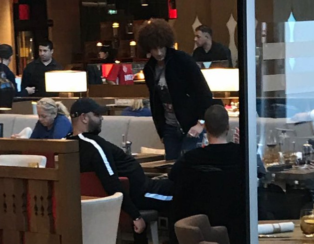 Beikta'n transfer etmek istedii Marouane Fellaini'nin menajeri ve kardei stanbul'a geldi