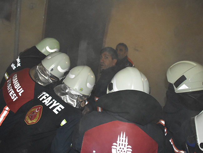 Ataehir'de korkutan yangn