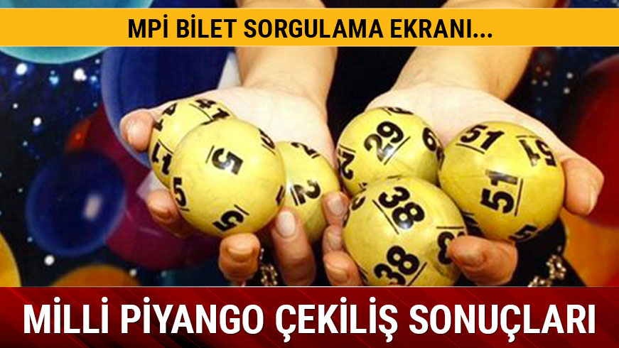 Milli Piyango sonular 9 Kasm