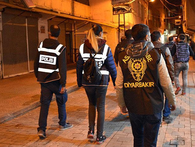 Diyarbakr'da asayi uygulamas yapld
