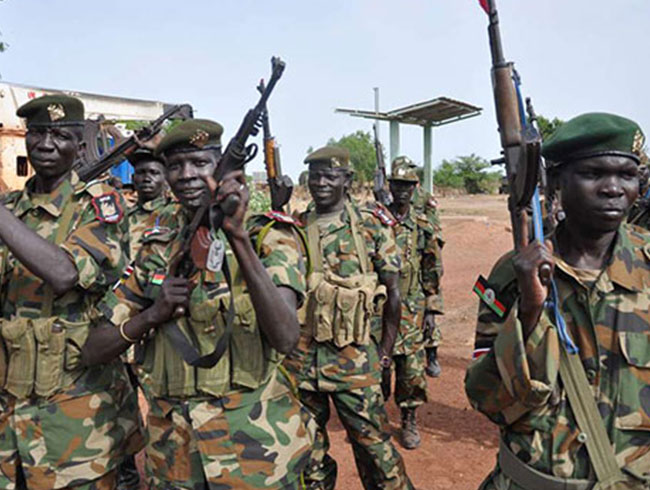 Sudan'da orduya bal birlikler ile ynetim kart gruplar att: 9 militan esir alnd