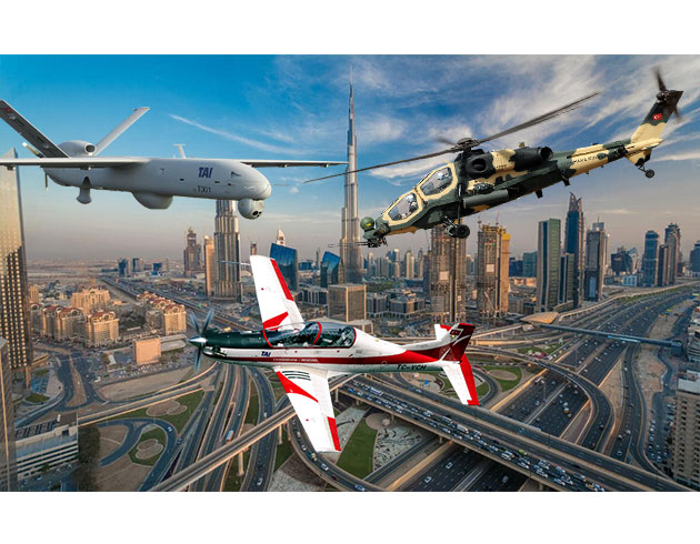 ATAK, HRKU, ANKA-S Dubai'de ov yapacak