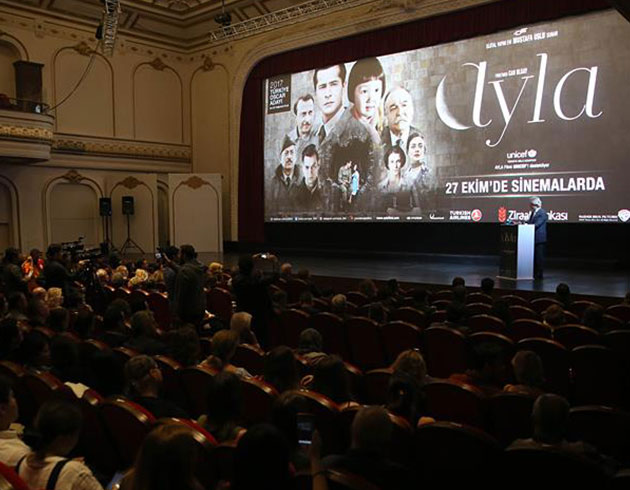 'Ayla' filminden sava maduru ocuklar iin kampanya