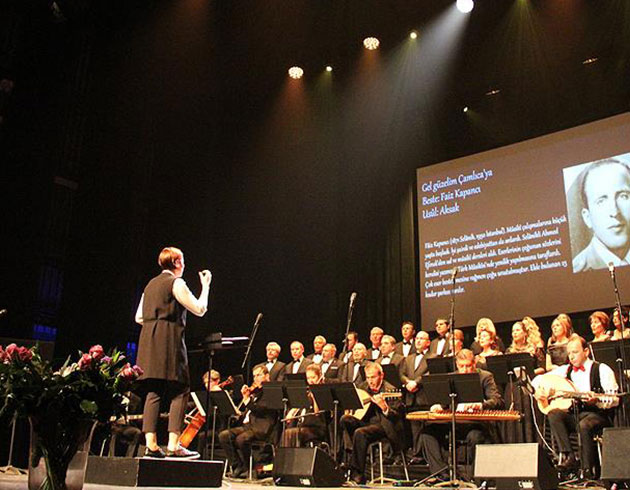 Hollanda'da Trk klasik mzii konseri