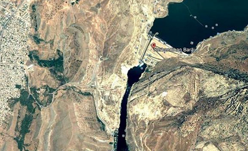 Kuzey Irak'ta halka gece yars ar: Barajdan uzaklan