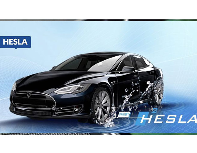 Hidrojen ile iki kat menzil sunan Tesla Model S: Hesla