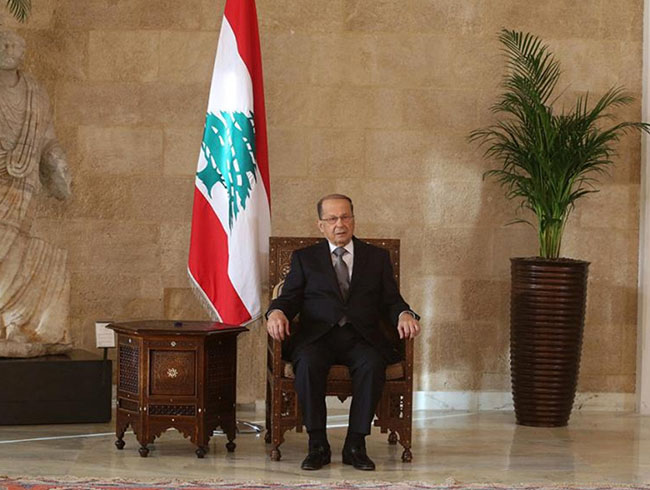 Lbnan Cumhurbakan: Hariri'nin dnmesi iin yrtlen kampanya olumlu sonu verdi