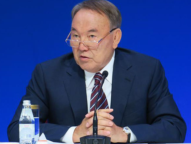 Kazakistan Cumhurbakan Nazarbayev: Terre kar 3. Dnya Sava durumundayz