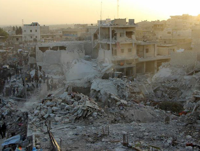 SMDK, Halep'teki pazar yeri saldrsndan Rusya'y sorumlu tuttu