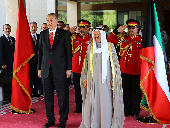 Cumhurbakan Erdoan Katar'a geldi