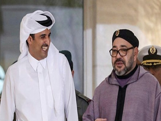 Fas Kral'ndan Katar Emiri'ne ''atkl destek''