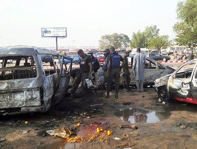 Nijeryada bombal saldr: 10 l, 30 yaral