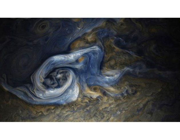 NASA'nn Juno uydusu Jpiter'deki dev frtnay grntledi