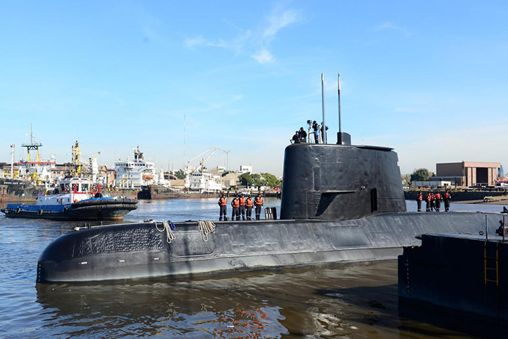 Arjantin'de kaybolan denizaltdan geldii dnlen uydu telefonu sinyalleri tespit edildi