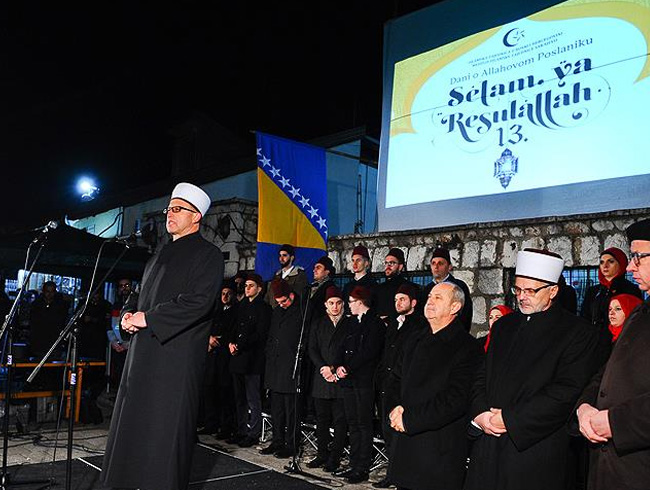 Saraybosna'da 'Selam ya Resulallah' etkinli�i ba�lad�