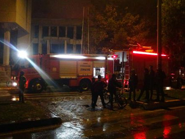 �anl�urfa'da eski m�zede yang�n