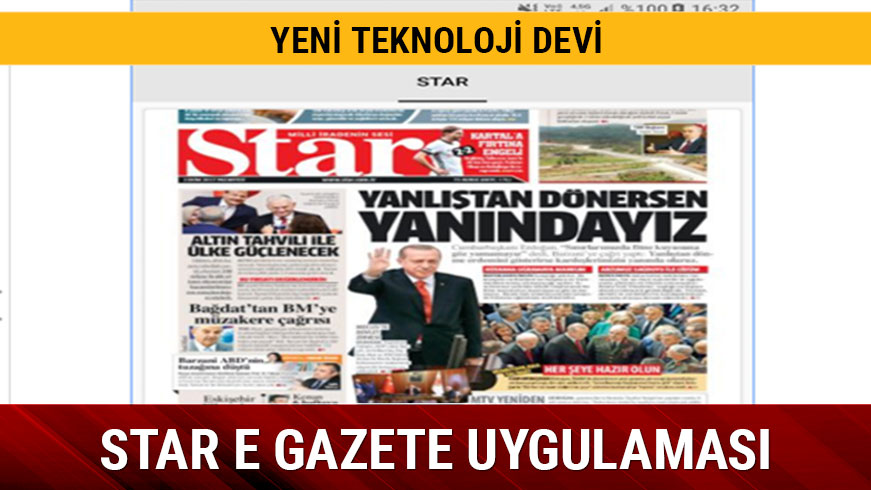 Star e gazete Star OS uygulamasnda neler var?