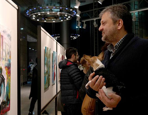 'Ruh Bilgi Sanat' sergisi ziyarete ald