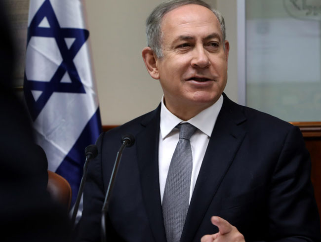 Netanyahu'ya gre ''liderler deil Arap halklar bara engel''