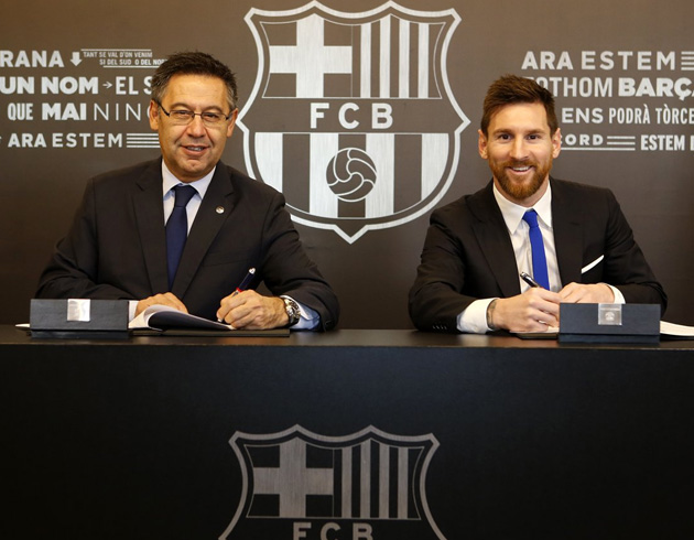 Barcelona, Lionel Messi'nin szlemesini 2021 ylna kadar uzatt