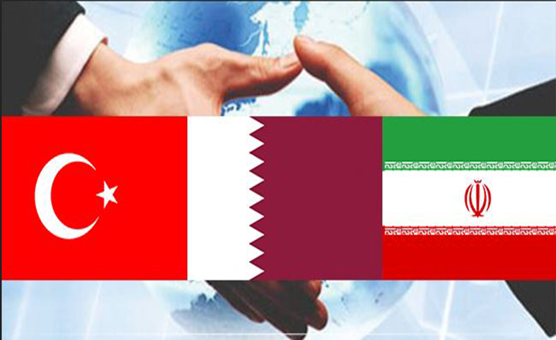 Trkiye-ran-Katar arasnda ekonomik ibirliine ynelik imzalar atld