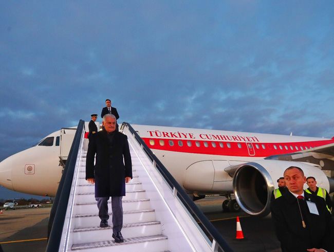 Ba�bakan Y�ld�r�m �ngiltere'de