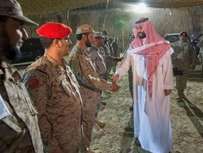 Muhammed bin Selman ve Muhammed Dahlan'n Riyad'da gizli bir toplant gerekletirdii ortaya kt