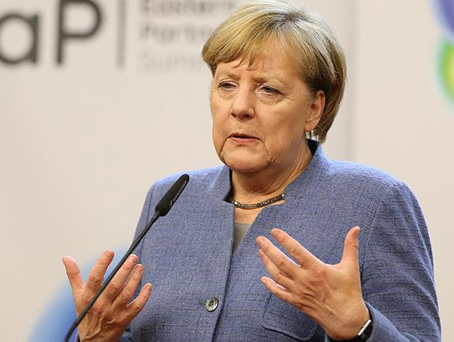 Merkel'den s���nmac� a��klamas�