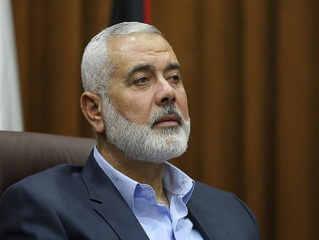 Hamas Siyasi Bro Bakan Heniyye: slam mmetine saldr nitelii tayor