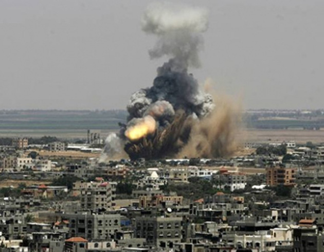 srail Gazze'yi vurdu